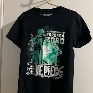 Ripple Junction Black and Green Reptile Graphic Tee Size S